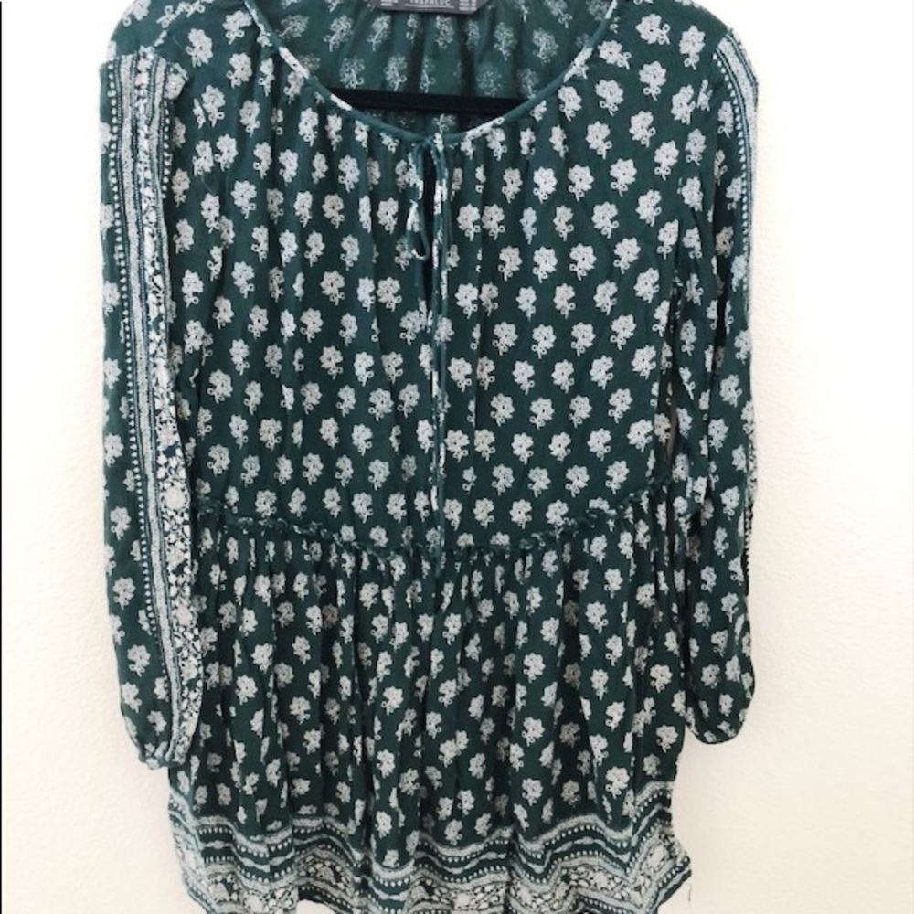ZARA Trafaluc printed tunic size M